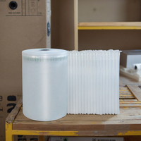 Rouleau de coussin d'air gonflable transparent résistant aux chocs et imperméable en PE pour l'emballage des marchandises fragiles en logistique