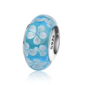 Oferta Especial: Abalorios de Cristal de <span class=keywords><strong>Murano</strong></span> para Joyería, Cuentas de Plata de Ley <span class=keywords><strong>925</strong></span> para Pulseras - Product Image 2