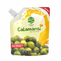 Emballage de boisson compostable personnalisé, pochette à bec verseur, sachet Doypack avec bouchon pour l'emballage de produits liquides