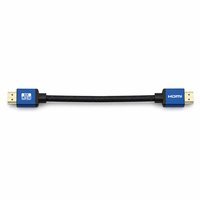 Câble 8K Ultra HD 3D 4K 2160P HDR 120Hz 48Gbps HDCP 2.2 avec gaine en PVC plaqué or pour moniteur, projecteur, ordinateur, téléviseur HD