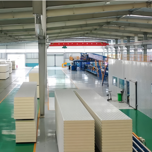 Panneau sandwich en <span class=keywords><strong>polyuréthane</strong></span>, mousse de <span class=keywords><strong>polyuréthane</strong></span>, panneau sandwich isolant pour réfrigérateur, salle sans poussière, entrepôt - Product Image 6