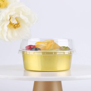Colored Aluminum <b>Foil</b> <b>Container</b> Round <b>Foil</b> Tin Ramekin Gold Cake Aluminum <b>Foil</b> Baking Cup - Product Image 5