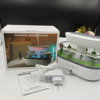 Diffuseur d'arômes en forme de goutte de pluie, bruit blanc, humidificateur ultrasonique d'aromathérapie avec veilleuse, vente en gros usine