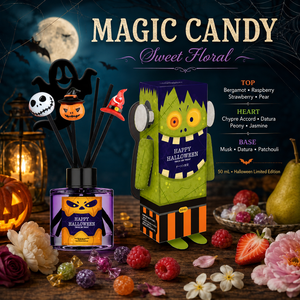 Diffuseur de parfum Halloween Sorcière Mystique avec un parfum au charbon et mystérieux pour une ambiance festive unique - Product Image 5
