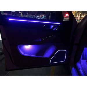 Système audio de porte en parfait état, éclairage ambiant, éclairage de cadre de porte, améliore l'environnement intérieur pour Macan, 2014-2023, 95B - Product Image 2