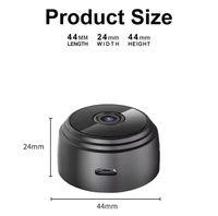 Kamera Mini A9 Wifi Pintar 480P, Kamera CCTV Mikro Video 480P, Kartu TF 128GB Kapasitas Besar HD Wifi