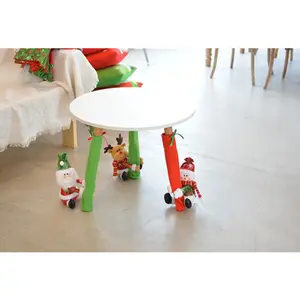 热销环保圣诞装饰桌椅脚套