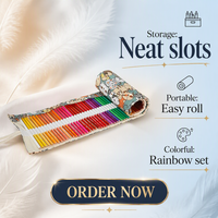 Ensemble de 72 crayons de couleur à l'eau, crayons de dessin, peinture, kits d'art pour enfants, crayons de couleur pour enfants, ensemble d'art