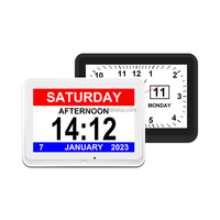 Android Slimme Klok 10 15.6 Inch Touchscreen Elektronische Beweging Dementie Alzhemer Dagkalender Mobiele Telefoon App Compatibel