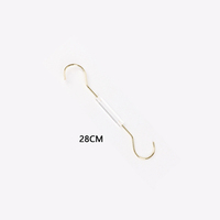 Magasin de vêtements de cintre à clip unique en acrylique pour pantalons pour femmes pour enfants Clip avec écharpe chapeau chaussettes veste Rack