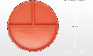 <span class=keywords><strong>Assiette</strong></span> à dîner <span class=keywords><strong>compartiment</strong></span>ée de vente chaude ensemble de 5 assiettes d'alimentation de pique-nique en <span class=keywords><strong>plastique</strong></span> de blé incassable - Product Image 2