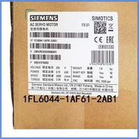 1FL6044-1AF61-2AB1 Moteur servo à inertie élevée série 1FL6 230V 750W 3000 tr/min 2.39 Nm avec encodeur absolu PLC