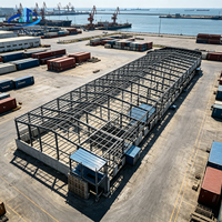 Kits d'entrepôts préfabriqués en acier, structure à portique, bâtiment industriel, fournisseur OEM personnalisé