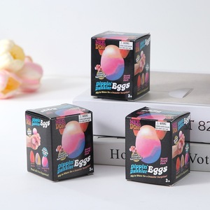 ไข่บีบเปลี่ยนสีเมื่อโดนน้ำเย็น ของเล่นบีบคลายเครียด ขายส่ง - Product Image 6