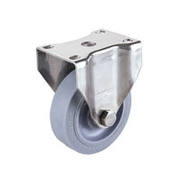 Roues pivotantes industrielles verrouillables neuves 3" 3.5" 4" 5" en nylon à roulement à billes durables pour chariots et équipements