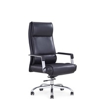 Chaise de bureau de direction en cuir ergonomique pivotante avec accoudoirs réglables, luxe, pour longues heures de travail, idéale pour la maison, les salles de réunion et les chaises d'invités