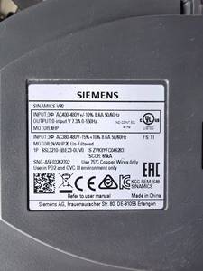 Variador de Frecuencia SINAMICS V20 6SL3210-5BE23-0UV0/6SL3210-5BE24-0UV0/6SL3210-5BE25-5UV0 en Stock - Product Image 3