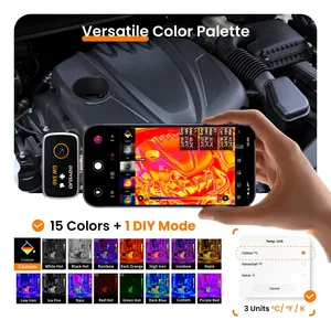 กล้องถ่ายภาพความร้อน GOYOJO GW340 GW192A แบบ USB C สำหรับ Android ความละเอียด 512x384 อินฟราเรด อุณหภูมิ 20 องศาเซลเซียสถึง 400 องศาเซลเซียส - Product Image 4