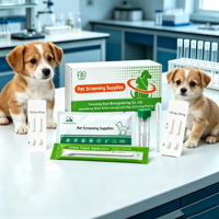 Welpen-Gesundheitscheck Schnelltest-Kit CCV CPV Antigendetektionskarte für Hundebesitzer