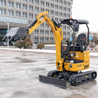 Excavator Mini Top Brand 1.9Ton XE19E Kapasitas Bucket 0.04m³ untuk Proyek Lanskap dan Perkotaan