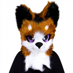 Bestseller Transfronterizo, Gorro de Felpa Suave con Diseño de Animal de Dibujos Animados, Lindo Gorro de Pelo Artificial de Perro, Personaje de Anime Japonés - Product Image 1