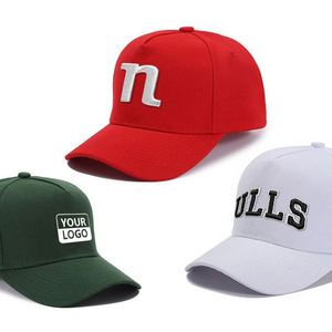 Casquette en coton unisexe de haute qualité à 5 panneaux, logo brodé 3D personnalisé, visière incurvée, casquettes de baseball Gorras - Product Image 6
