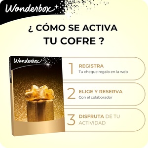 WONDERBOX Caja de <span class=keywords><strong>Regalo</strong></span> Rectangular MOMENTOS COMPARTIDOS 100 Actividades <span class=keywords><strong>para</strong></span> <span class=keywords><strong>Dos</strong></span> <span class=keywords><strong>Personas</strong></span> Desde España - Product Image 5