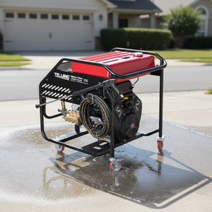 Hidrolavadora Industrial de Agua Fría de 8000 psi y 550 bar con Arranque Eléctrico para Limpieza de Cascos de Astilleros / Eliminación de Incrustaciones Marinas - Product Image 2