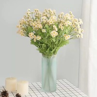 Fleurs artificielles de marguerites de camomille à 30 têtes, décoration fraîche pour la maison, chrysanthèmes pour arrangements de mariage rustiques et photographie