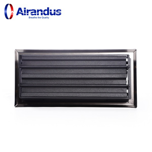 Custom Designed Adjustable Drop-In <strong>Wall</strong> Heat Brown Iron HVAC Register Modern <strong>Air</strong> Conditioning <strong>Vent</strong> Floor Register for HVAC - Product Image 5