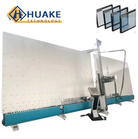 Ligne de production automatique de verre isolant vertical avec ligne de découpe pour double vitrage, fabricant de machines de traitement du verre