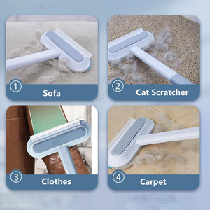 Cepillo Multifuncional para Eliminar el Pelo, Mango Largo, Herramienta Manual para Limpiar Ventanas y Eliminar Pelusas - Product Image 5