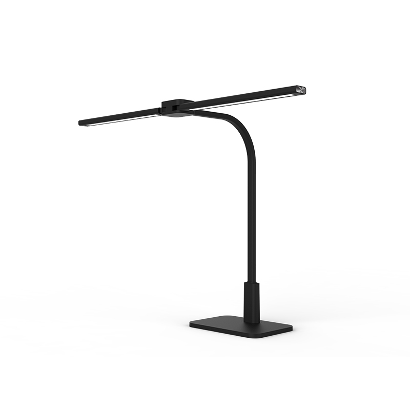 High CRI 95 LED Workbench Light Slide Control Dimmable T-Bar Lamp with Flexible Gooseneck Professional Design