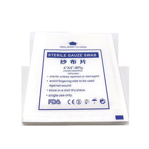 Compresses de gasa médica 10x10cm blancas no estériles para el cuidado de heridas y primeros auxilios - Product Image 2