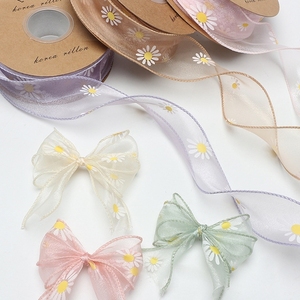 Pita Kemasan Bunga LUCIA 4cm*10Y Pita Pembungkus Kado Bunga Bahan Pembungkus Buket FS151 - Product Image 6
