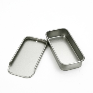 Custom Logo Small Food Grade Slide <b>Tin</b> Box Sliding Top Metal <b>Tin</b> Can Mini Slide <b>Tin</b> For Mint Candy Cosmetic <b>Storage</b> Packing - Product Image 3