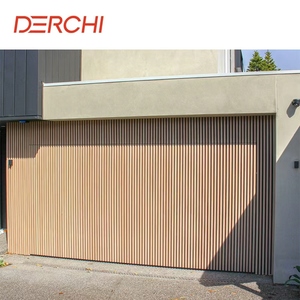 DERCHI USA panneau sandwich <span class=keywords><strong>en</strong></span> mousse d'aluminium moderne à l'aspect <span class=keywords><strong>bois</strong></span> sécurité calandre automatique <span class=keywords><strong>porte</strong></span> <span class=keywords><strong>de</strong></span> <span class=keywords><strong>Garage</strong></span> lattes <span class=keywords><strong>porte</strong></span> <span class=keywords><strong>de</strong></span> <span class=keywords><strong>Garage</strong></span> pour les maisons - Product Image 2