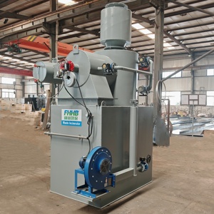Incinérateur de déchets sanitaires pour les communes et les villes, équipement de traitement centralisé des déchets ménagers communautaires - Product Image 6