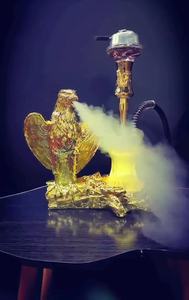 Aigle arabe Modélisation Narguilé Luxe Premium Élégant Narguilé Salon Bar Fête Led Lumière Intérieur Social Rassemblement Shisha Narguilé - Product Image 6