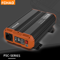 Onduleur à sinus pur haute efficacité 12v à 220v, convertisseur de courant cc à ca de 1200 watts, CE, chine, RoHs, avec protection multiple