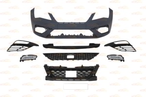 XLstyling - Nuevo Kit de Carrocería para Automóvil, Parachoques Delantero con Rejilla para VW Volkswagen <span class=keywords><strong>Seat</strong></span> 2017-<span class=keywords><strong>2019</strong></span> <span class=keywords><strong>Leon</strong></span> FR <span class=keywords><strong>Cupra</strong></span> - Product Image 2