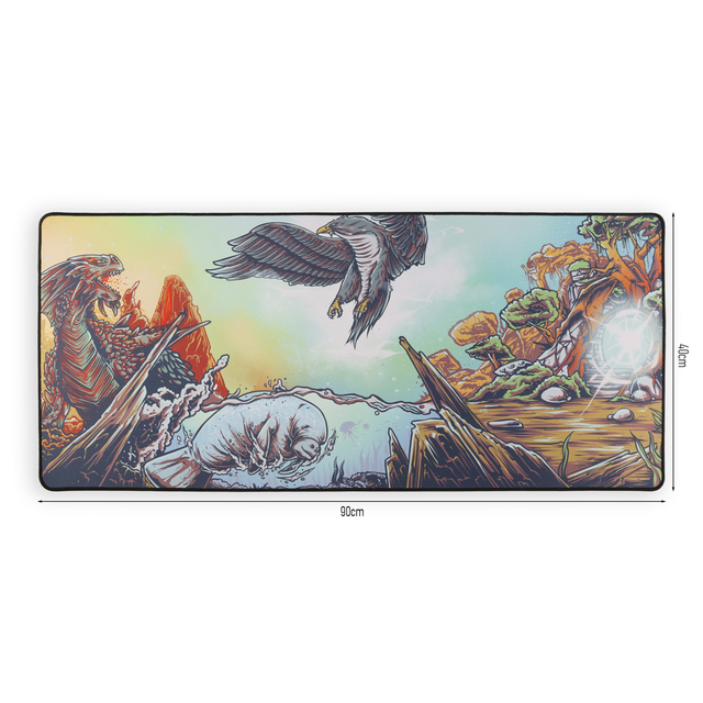 Sublimation Dragon Mousepad Hot Selling Large Board Gaming Mouse Pad