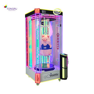Máquina de Brinquedos de Pelúcia com Tesoura, Tipo Grua, Operada a Moedas, para Jogos de Prêmios, com Função de Corte de Chaves, Modelo Pink Date <span class=keywords><strong>Machine</strong></span> - Product Image 2