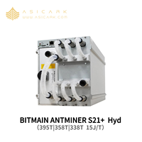Tout nouveau BITMAIN ANTMINER S21 + Hyd 15J/T SHA-256 Hydro refroidissement Bitcoin Mining Machine haute efficacité ASIC Miner pour la ferme