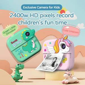 Cámara Instantánea de Dibujos Animados de Unicornio, Cámara para Niños, Regalos de Cumpleaños, Cámara Digital, Juguete para Niños, Video HD de 1080P, Regalos de Navidad - Product Image 3