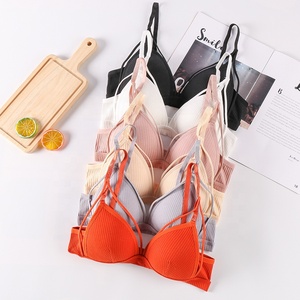 En gros Femmes Sangle Réglable Soutien-Gorge Rembourré Sans Couture Débardeur Camisole Dames Sous-Vêtements - Product Image 2
