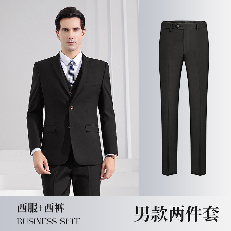 Le style des hommes-manteau noir + pantalon