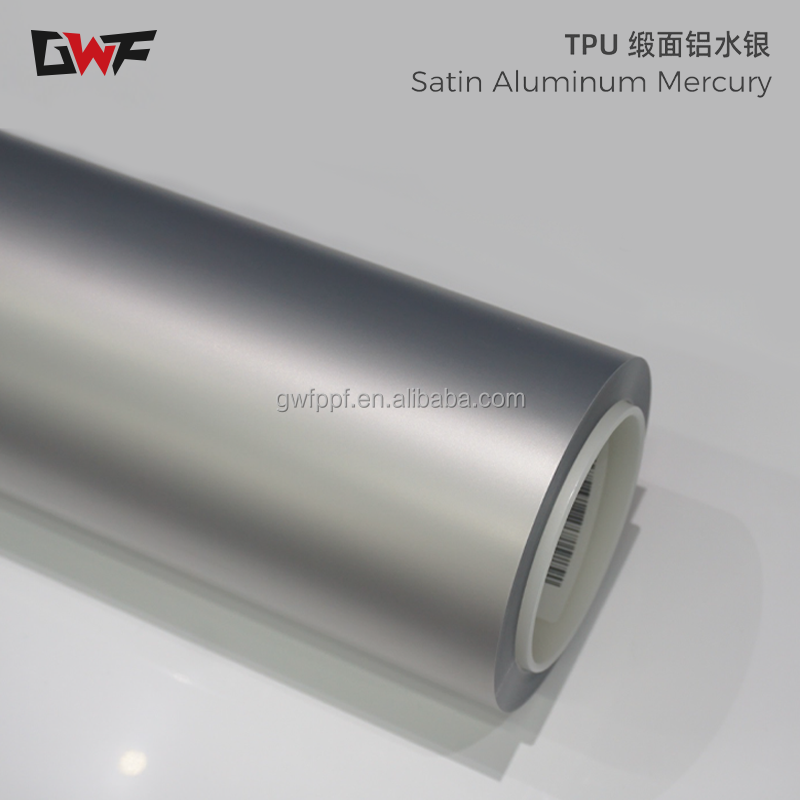 Mercure en aluminium satiné