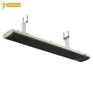 Máy sưởi bức xạ hồng ngoại xa ngoài trời IP65, lắp trần hoặc tường, dạng thanh nhiệt điện 1000W - Product Image 2