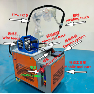 <span class=keywords><strong>Robot</strong></span> Kolaboratif <span class=keywords><strong>6</strong></span> <span class=keywords><strong>Axis</strong></span> Inovatif untuk Otomatisasi Pengelasan MIG TIG, Beban Angkut 10kg, Jangkauan 1400mm, Versi Baru 2026 - Product Image 2